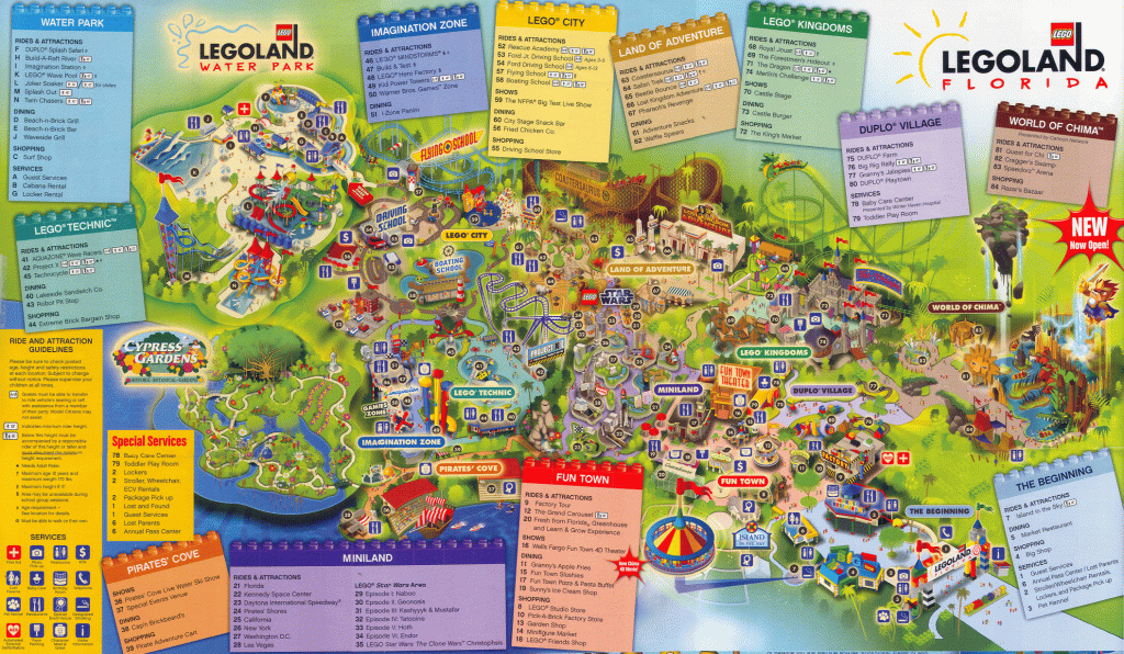 Legoland San Diego Map