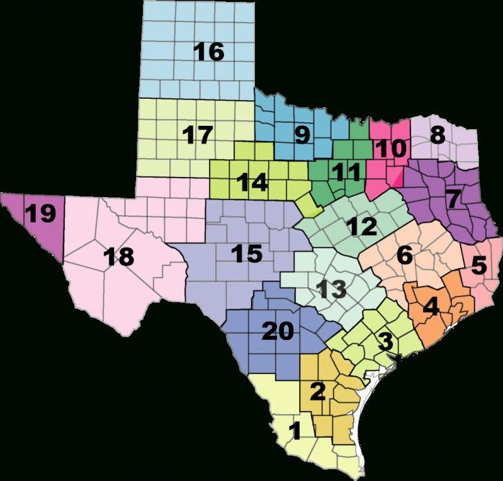 Texas School District Map By Region
