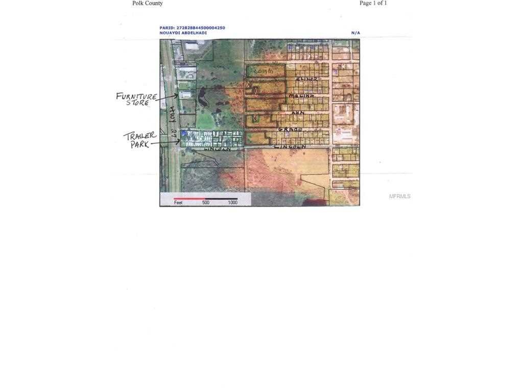 Lincoln Avenue Dundee, Fl 33838 | Mls B4700904 - Dundee Florida Map