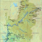 List Of Dams In The Colorado River System   Wikipedia   Colorado River Map Texas
