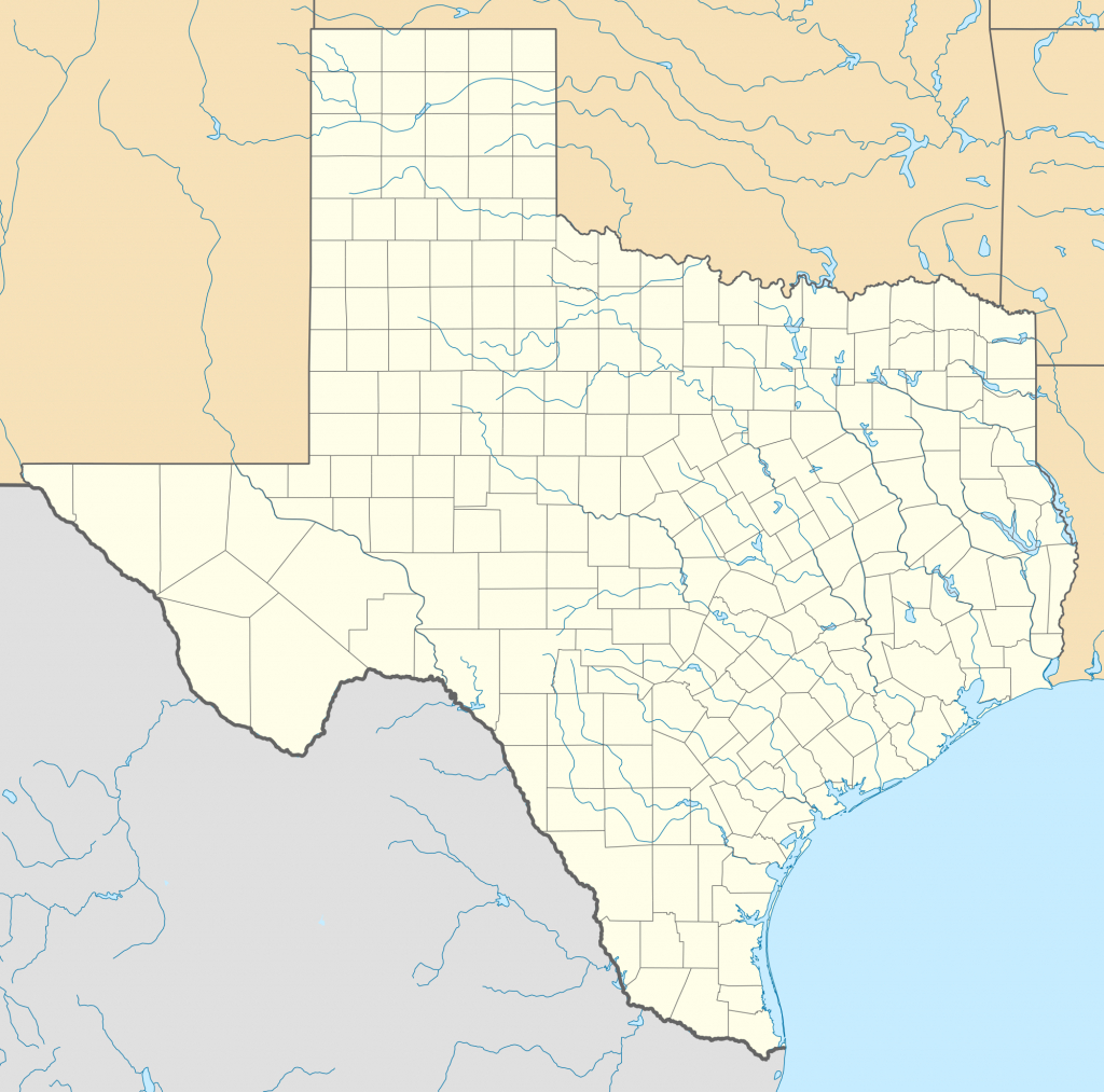List Of National Historic Landmarks In Texas - Wikipedia - Texas Historical Sites Map