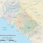 List Of Rivers Of Orange County, California   Wikipedia   California Rivers Map