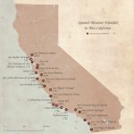 List Of Spanish Missions In California   Wikipedia   Southern California Missions Map
