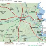 Llano County | The Handbook Of Texas Online| Texas State Historical   Llano Texas Map
