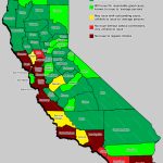 Local Variation In Concealed Carry Of Weapons In California – Gun   California Ccw Map