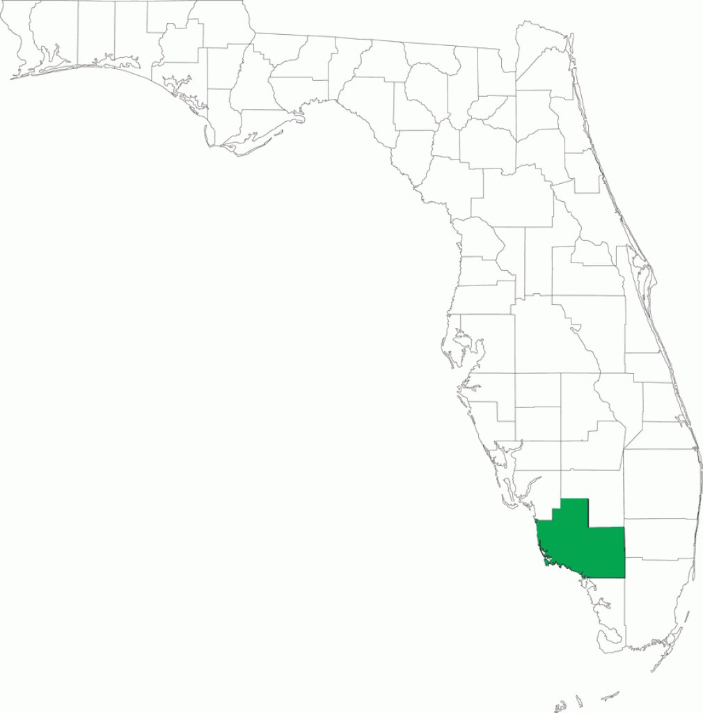 Locater Map Of Collier County, 2008 - Collier County Florida Map