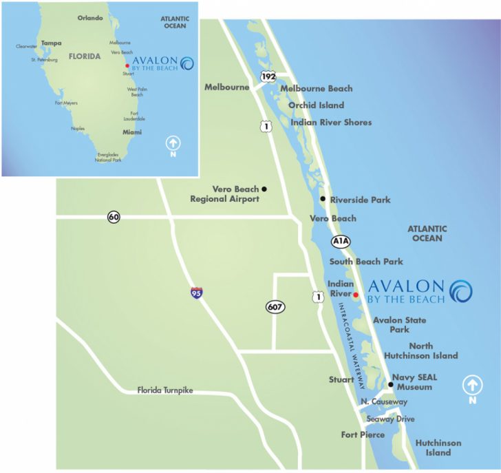 Hutchinson Island Florida Map