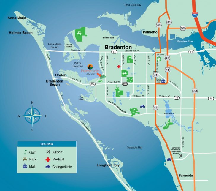 Sarasota Florida Map Of Florida