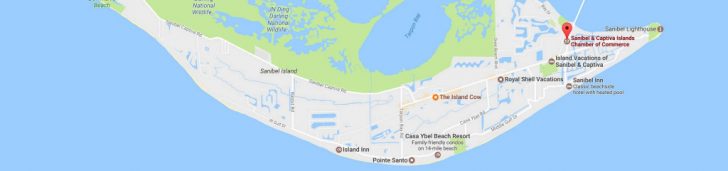 Sanibel Island Florida Map