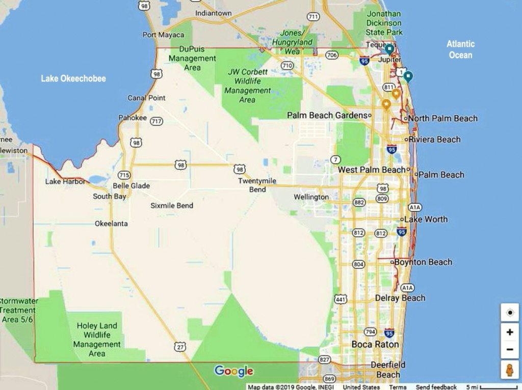 Google Maps West Palm Beach Florida - Free Printable Maps