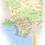 Los Angeles County Map   Printable Map Of Los Angeles County