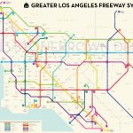 Los Angeles Freeways   Printable Map Of Los Angeles
