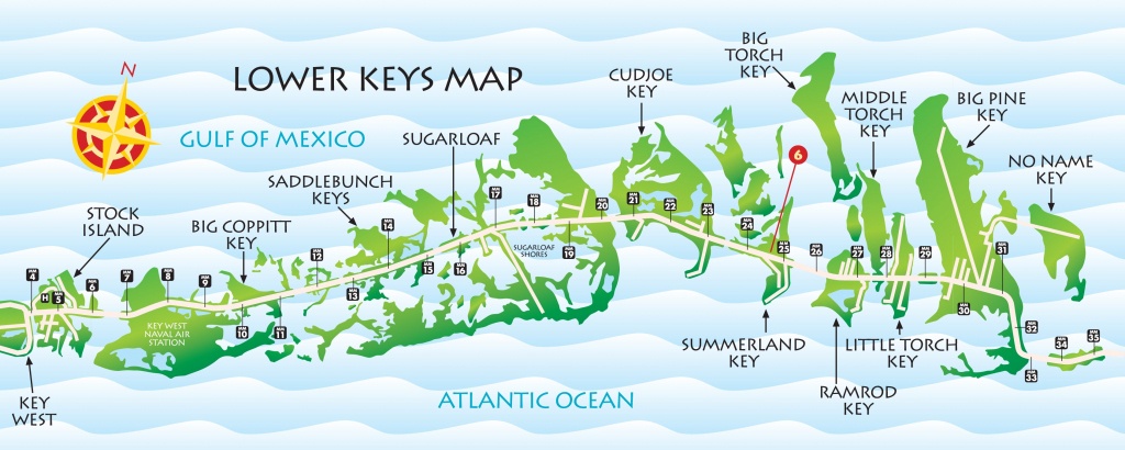 Lower Keys Map | Key West / Florida Keys Money Saving Discount Coupons - Map Of Lower Florida Keys