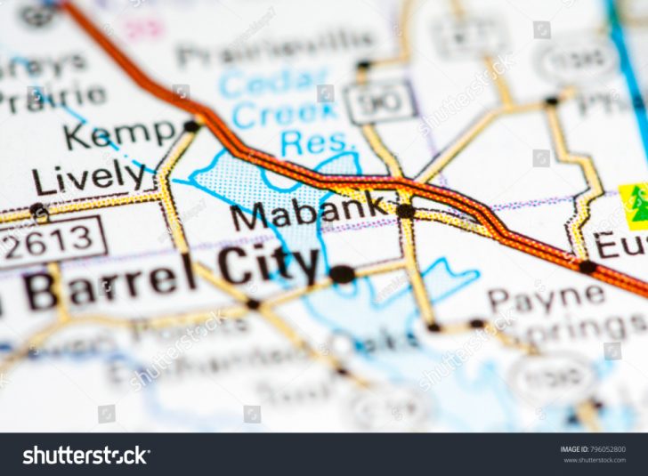 Mabank Texas Map