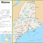 Maine Highway Map   Maine State Map Printable