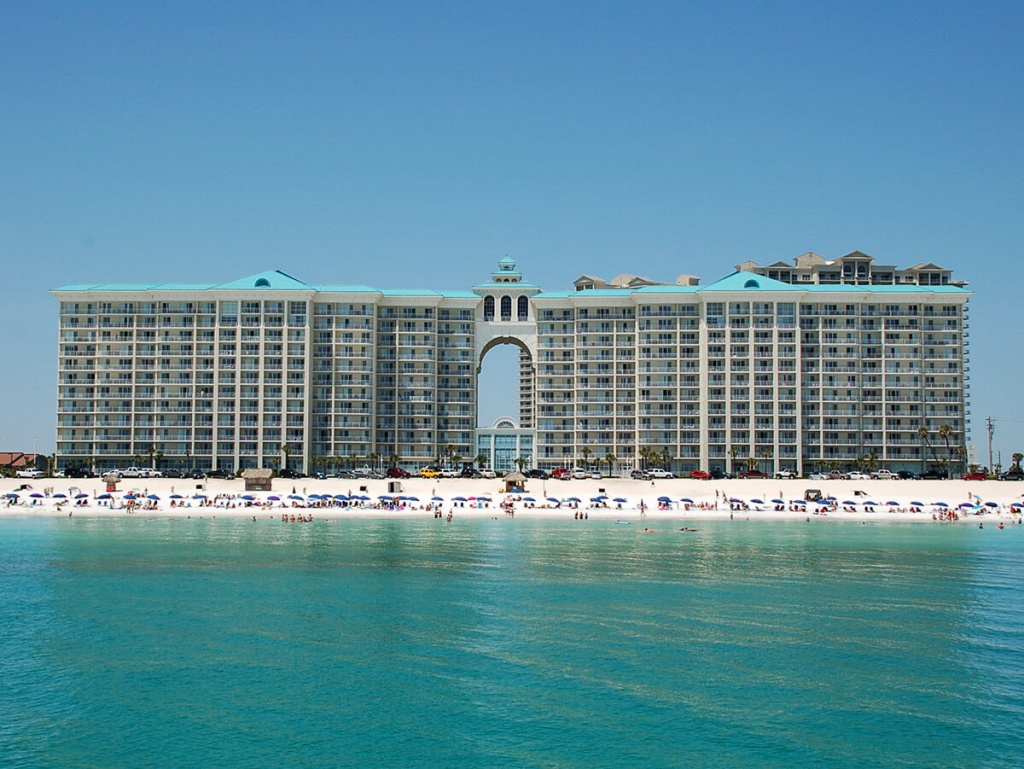 Majestic Sun | Destin Condo Rentalsocean Reef Resorts - Map Of Hotels In Destin Florida