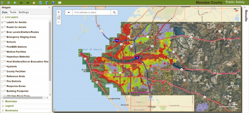 Manatee County Updates Hurricane Storm Surge Maps - News - Sarasota - Venice Florida Flood Map