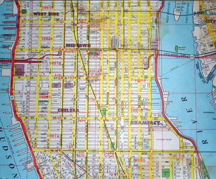 Printable New York Street Map