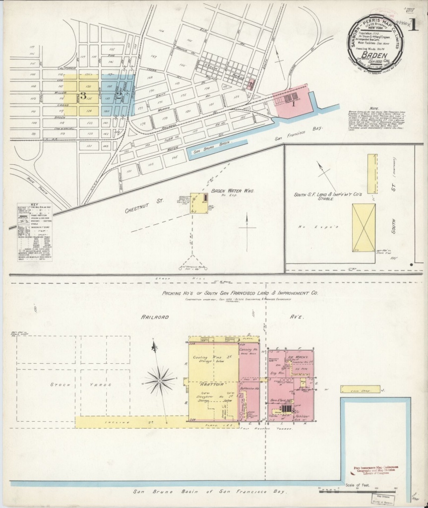 Map, 1800 To 1899, San Mateo County, California | Library Of Congress - San Bruno California Map