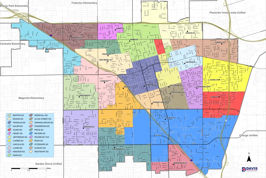 Map And Boundaries | Anaheim Elementary School District - Anaheim California Google Maps