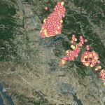 Map: Buildings Damaged, Destroyed In October California Fire Siege   California Fire Damage Map