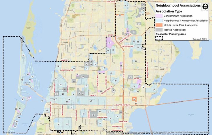 Map Of Clearwater Florida And Surrounding Areas