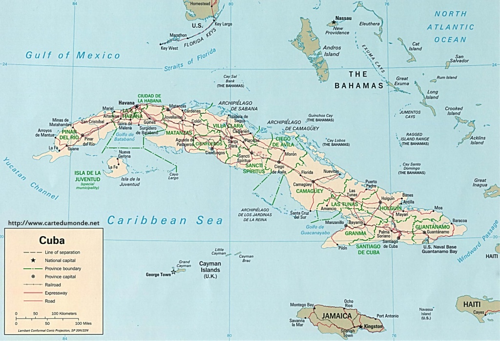 Map Cuba, Country Map Cuba - Printable Map Of Cuba