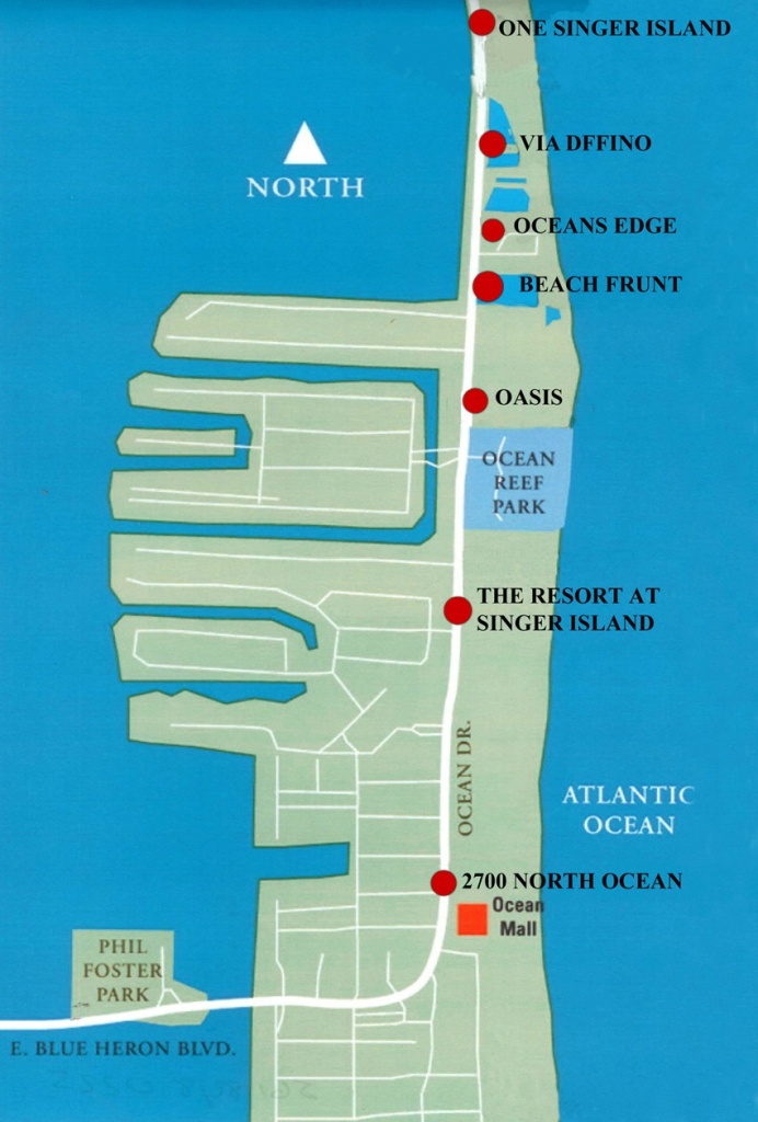 Map | Dermot Obrien Realty Sells Singer Island! - Singer Island Florida Map