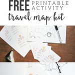 Map My Trip For Kids | Charting Travel With A Free Map Template   Printable Road Maps For Kids
