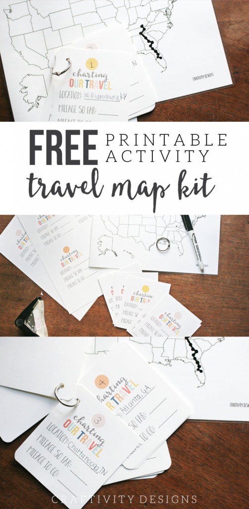 Map My Trip For Kids | Charting Travel With A Free Map Template - Printable Road Maps For Kids