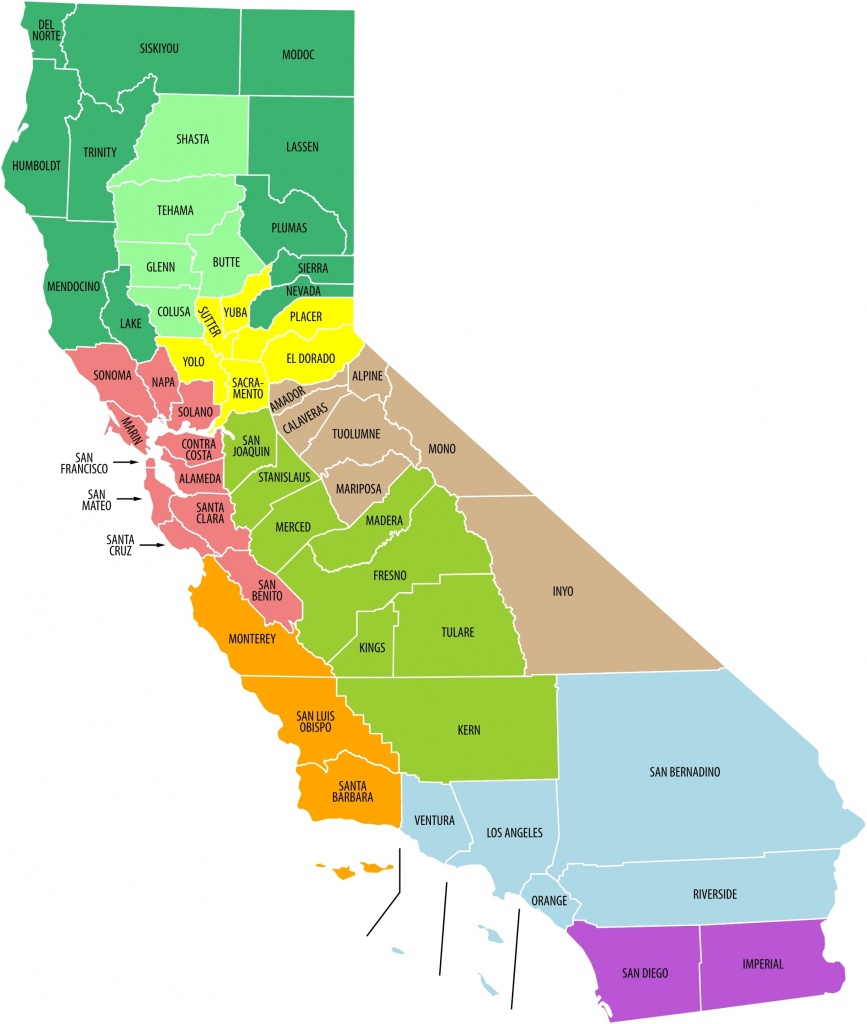 Map Of All California Big Map Of California Picture Collection In - Big Map Of California