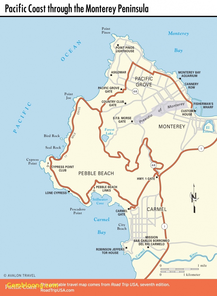 Map Of Beaches Northern California – Map Of Usa District - Northern California Beaches Map