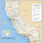 Map Of California State, Usa   Nations Online Project   Map Of La California