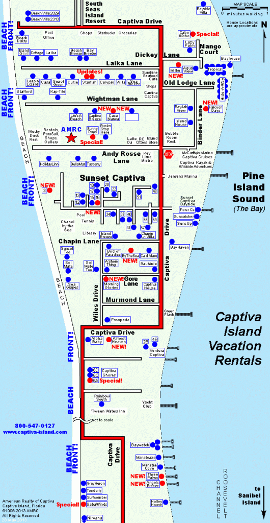 Map Of Captiva Village | Sanibel Island, Florida In 2019 | Marco - Captiva Island Florida Map