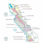 Map Of Central California Coast | Dehazelmuis   Map Of La California Coast