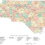 Map Of Cities In North Carolina And Travel Information | Download   Printable Map Of North Carolina Cities
