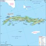 Map Of Cuba, Cuba Map   Printable Outline Map Of Cuba