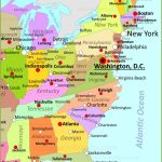 Map Of Eastern United States   Printable Map Of Eastern United States