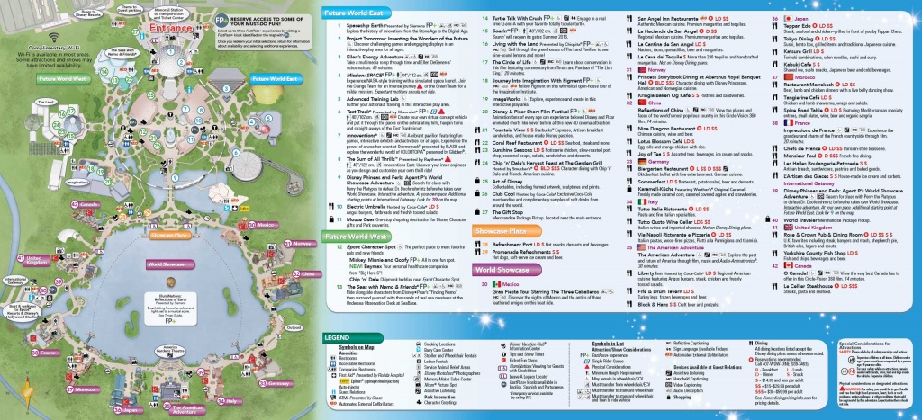Map Of Epcot Hotels | Download Them And Print - Printable Epcot Map 2017