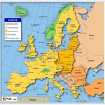Map Of Europe, Printable Europe Map, Europe Political Map   Europe Travel Map Printable