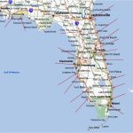 Map Of Florida Coastal Cities And Travel Information | Download Free   Map Of Florida Coastal Cities