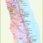 Map Of Florida East Coast   Map Of South Florida Beaches