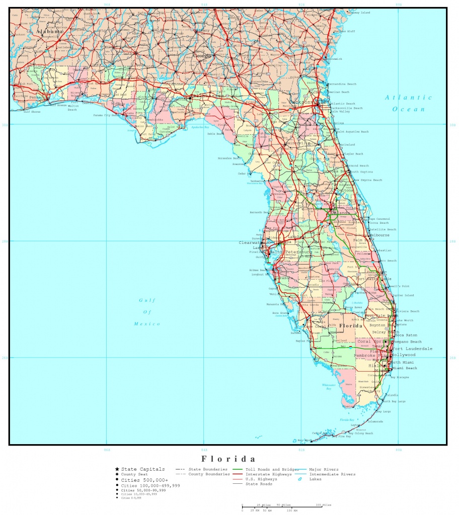 Map Of Florida Georgia And Travel Information | Download Free Map Of - Map Of Georgia And Florida