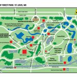 Map Of Forest Park In St. Louis, Missouri | St. Louis, Missouri   Forest Park St Louis Map Printable