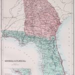 Map Of Georgia And Florida And Travel Information | Download Free   Map Of Georgia And Florida