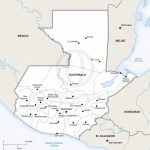 Map Of Guatemala Political   Printable Map Of Guatemala