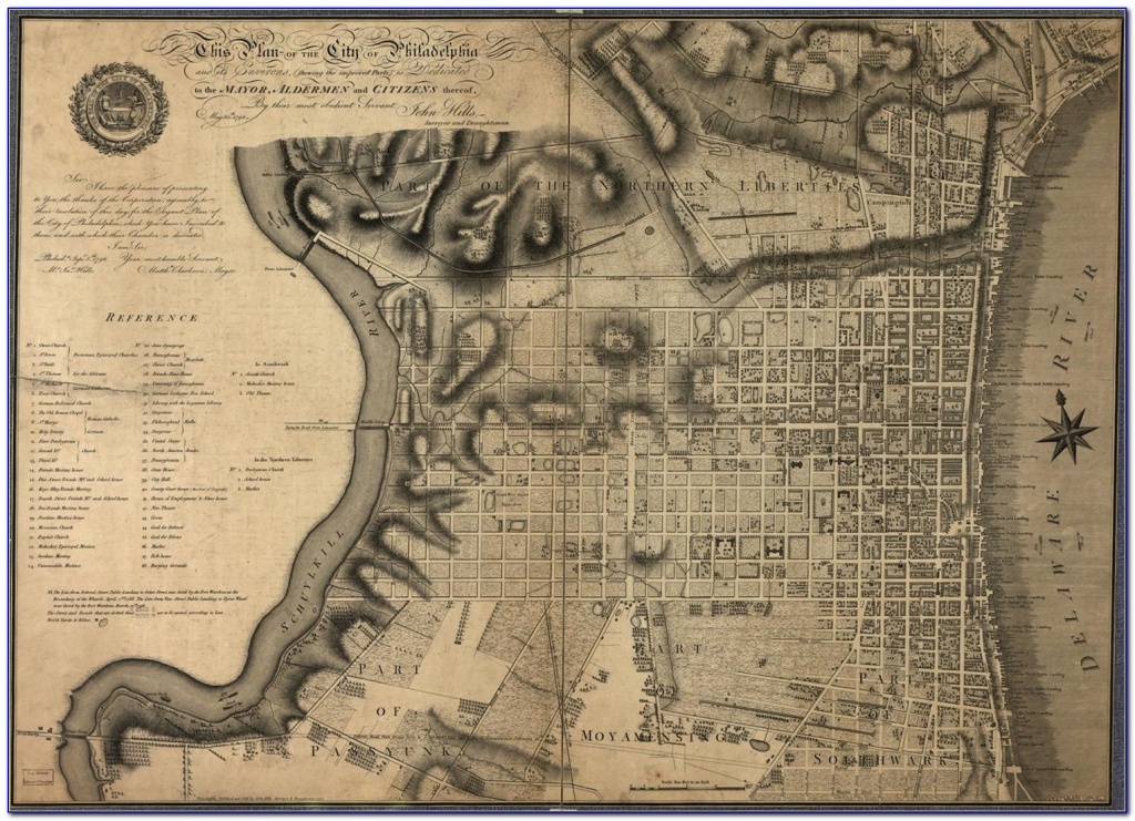 Map Of Historic Philadelphia Printable - Maps : Resume Examples - Printable Map Of Historic Philadelphia