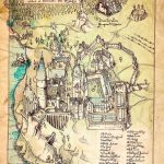 Map Of Hogwarts School Of Witchcraft And Wizardry | Harry Potter   Hogwarts Map Printable