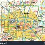 Map Of Houston Area Tx Free Downloads Maps Printable Texas Road   Printable Map Of Houston