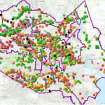 Map Of Houston's Flood Control Infrastructure Shows Areas In Need Of   Map To Houston Texas